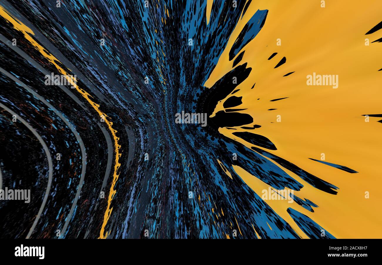 Grün farbenfrohe abstrakte Muster Stockfoto