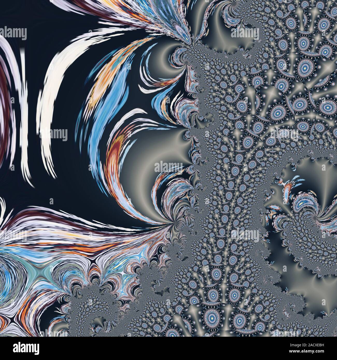 Grün farbenfrohe abstrakte Muster Stockfoto