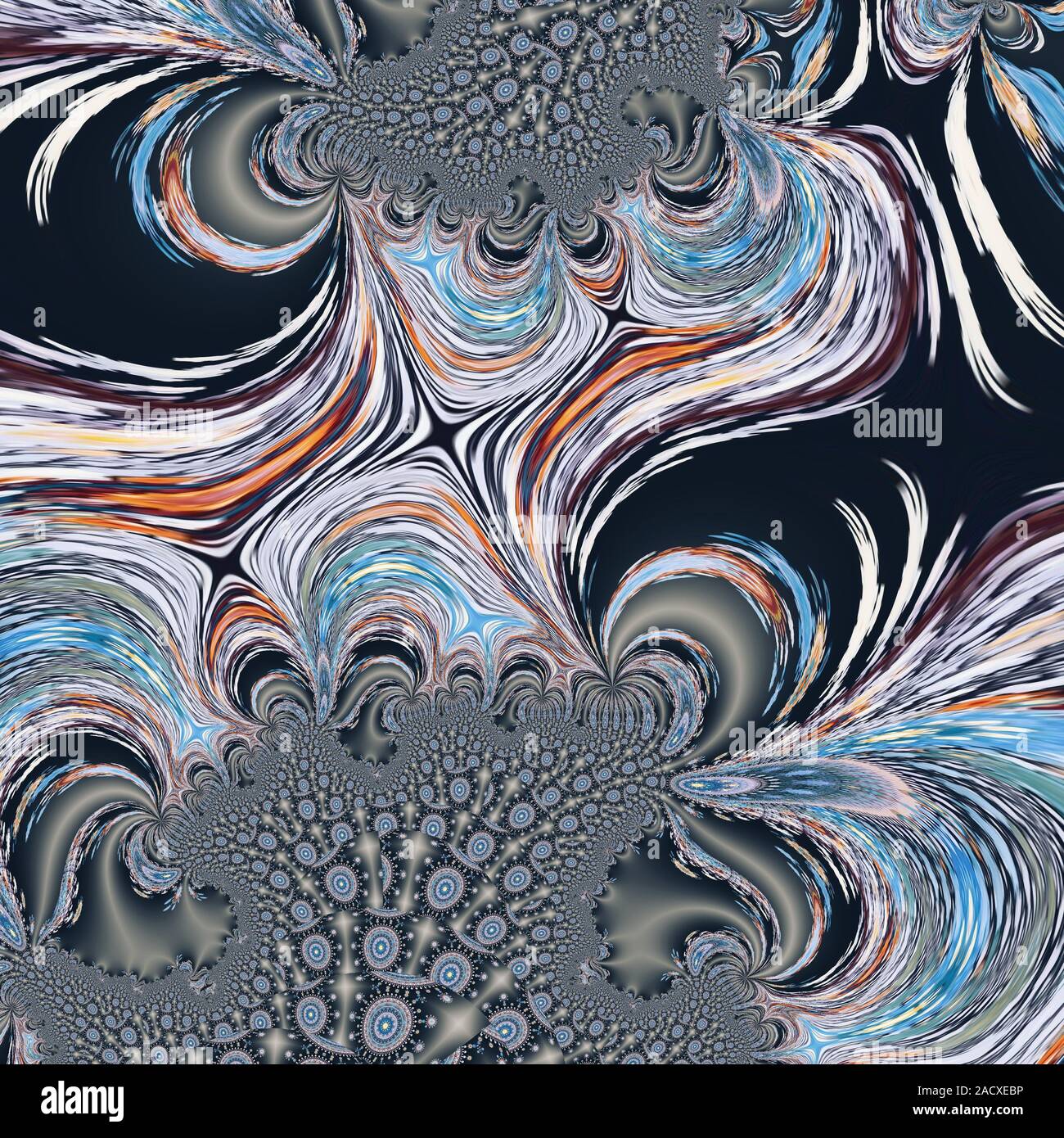 Grün farbenfrohe abstrakte Muster Stockfoto