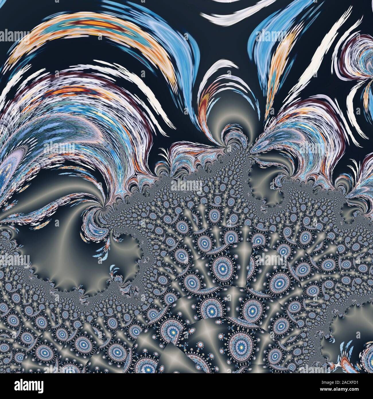 Grün farbenfrohe abstrakte Muster Stockfoto