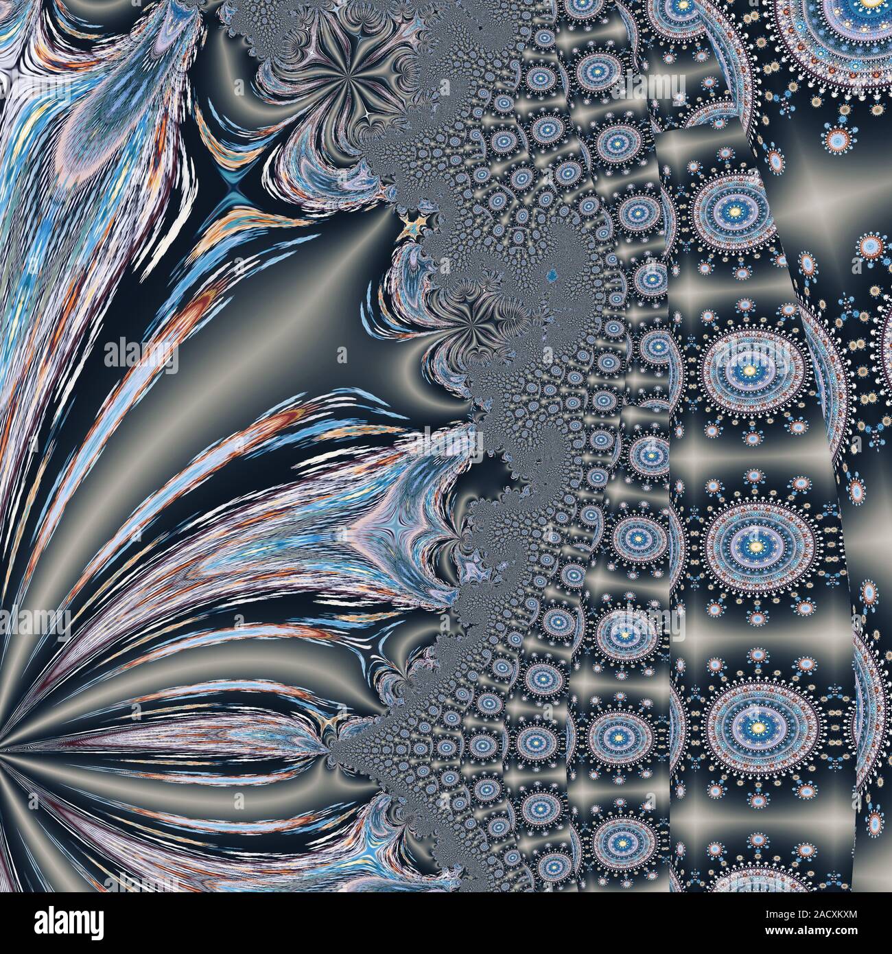 Grün farbenfrohe abstrakte Muster Stockfoto