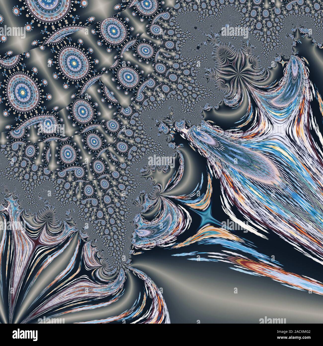Grün farbenfrohe abstrakte Muster Stockfoto