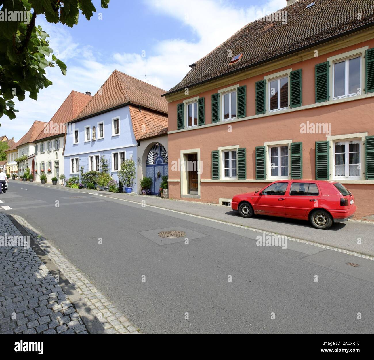 Sommerach am Main, Landkreis Kitzingen, Unterfranken, Bayern, Deutschland Stockfoto