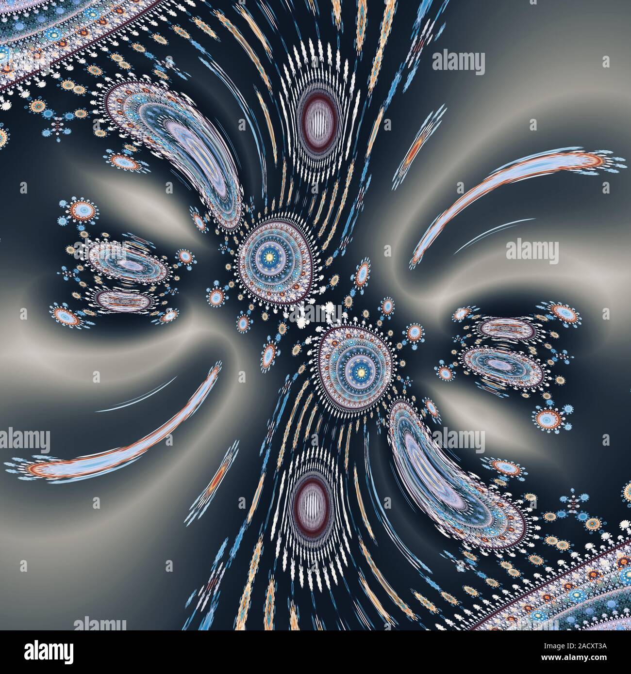 Grün farbenfrohe abstrakte Muster Stockfoto