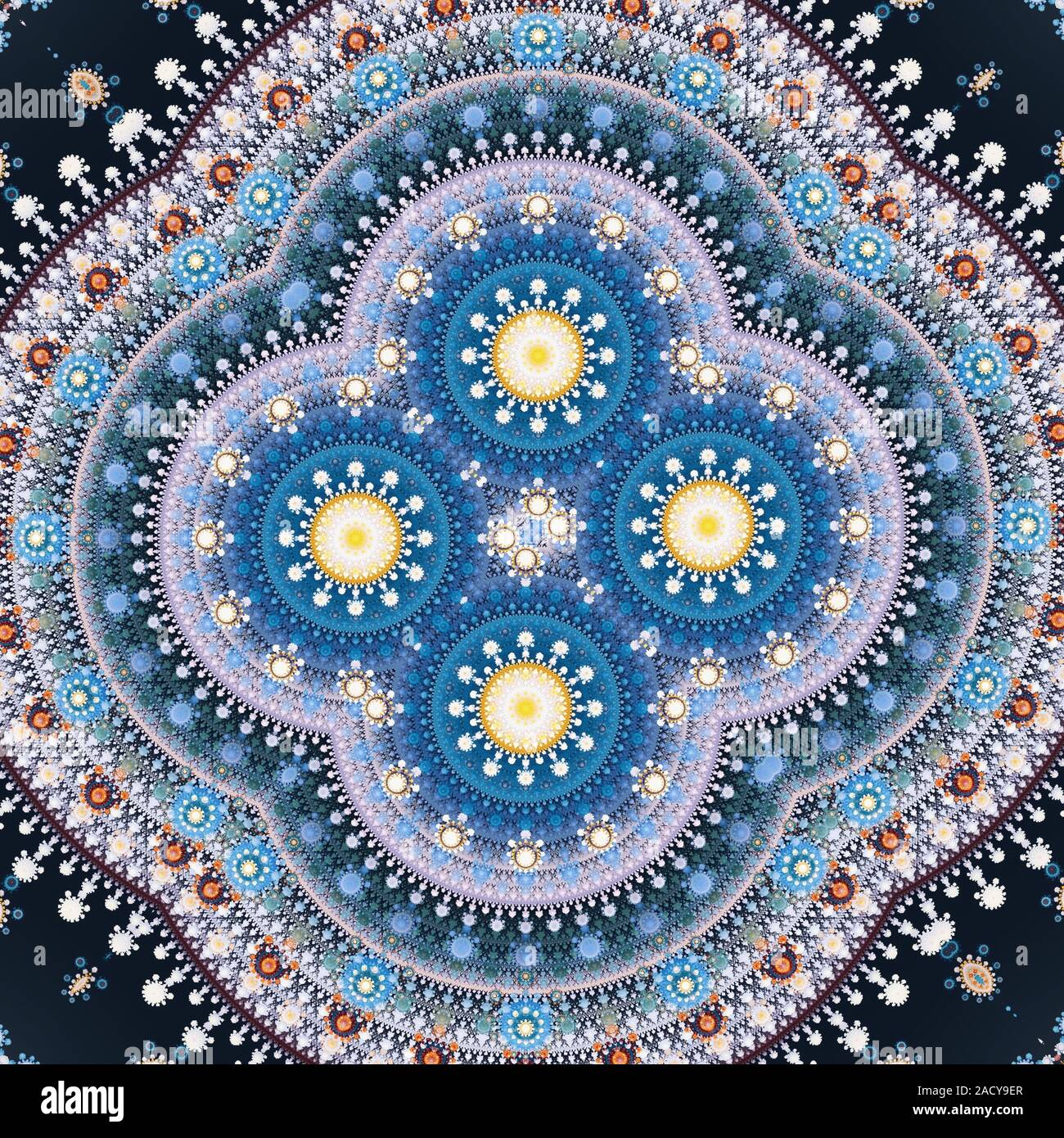 Grün farbenfrohe abstrakte Muster Stockfoto