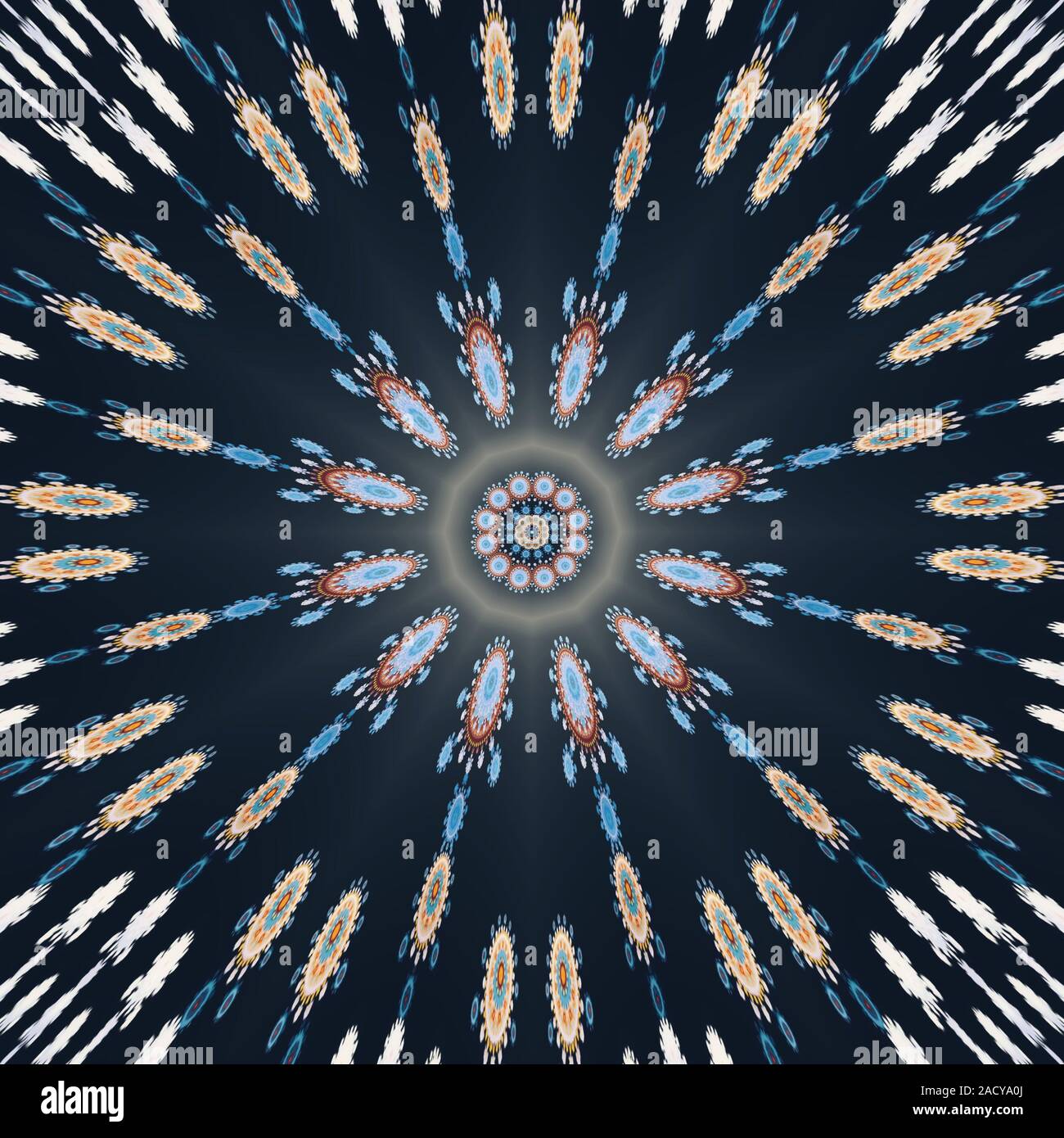 Grün farbenfrohe abstrakte Muster Stockfoto