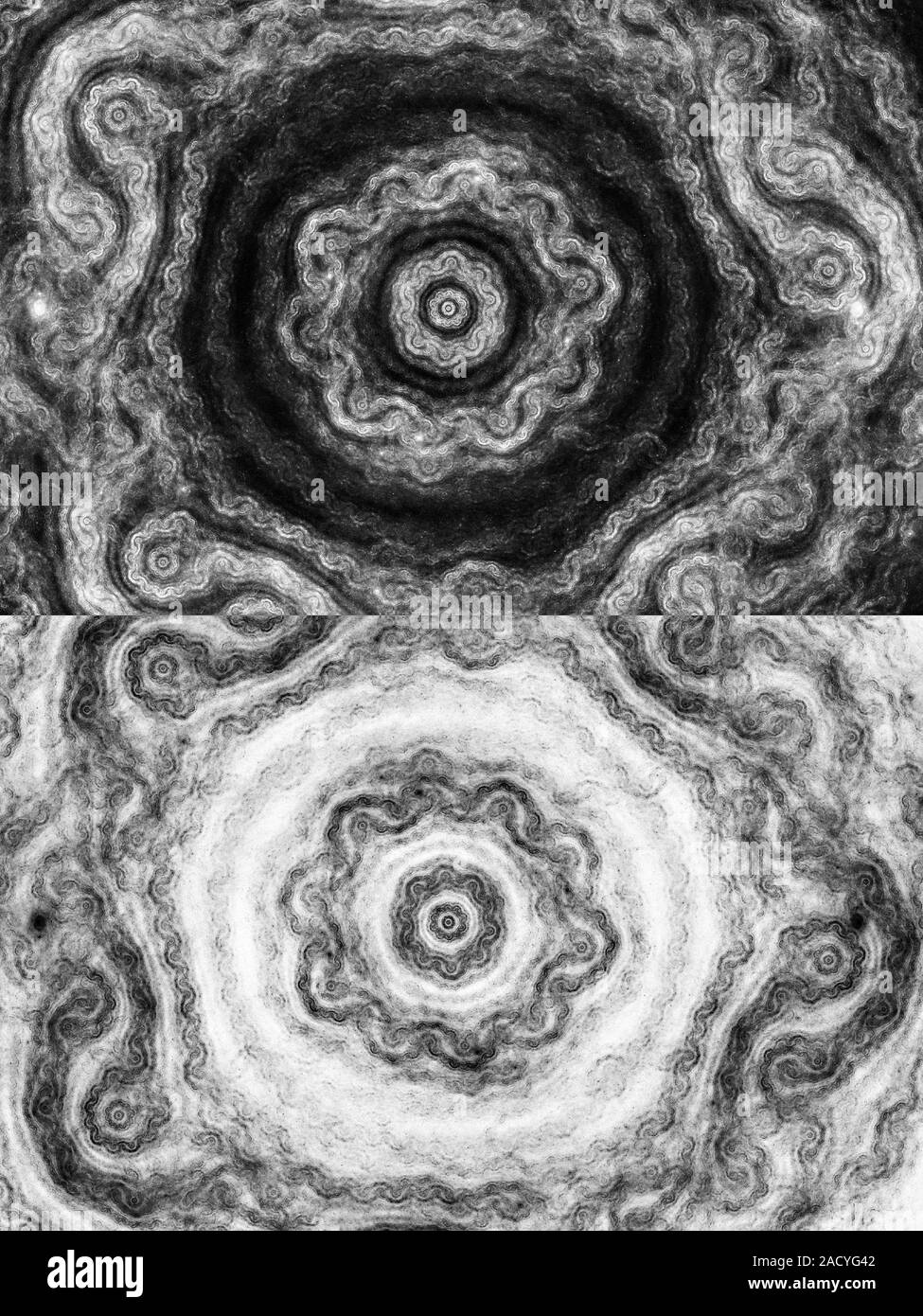 Grün farbenfrohe abstrakte Muster Stockfoto