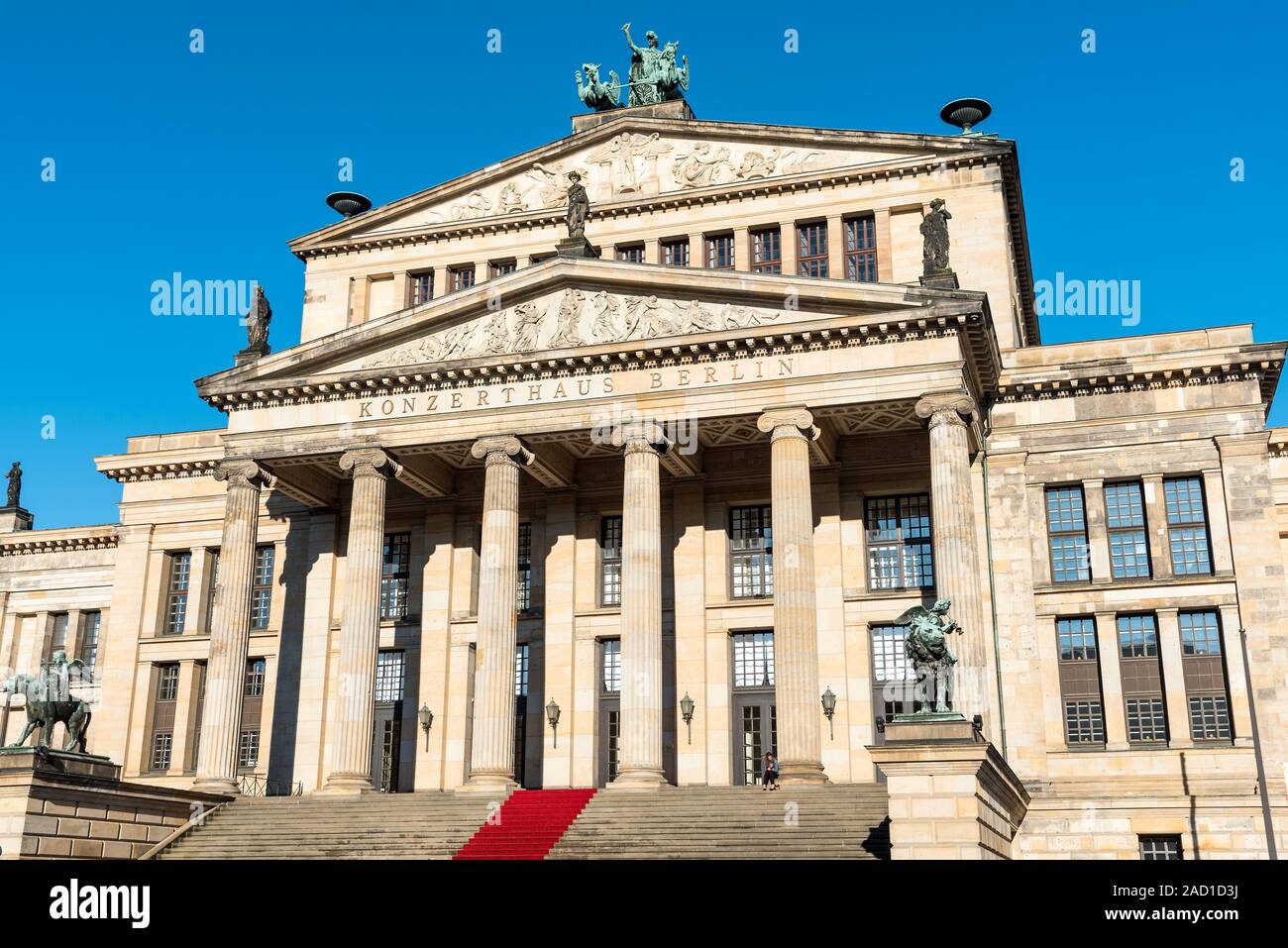 Konzerthaus am Gendarmenmarkt, stellt eine der schönsten Berlins Stockfoto