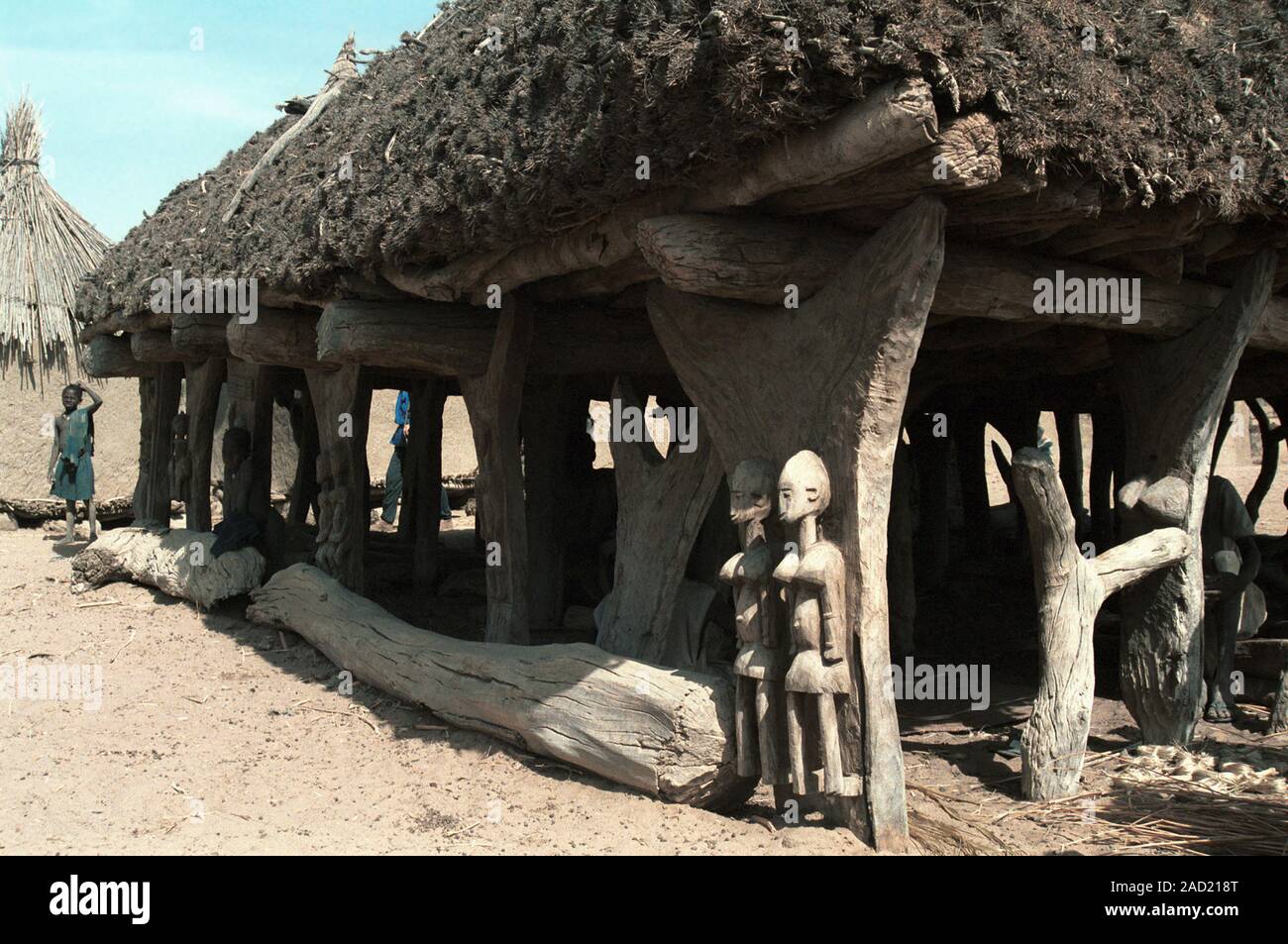 Der Dogon: Dorf der Koporokenié Pé 1985 Stockfoto