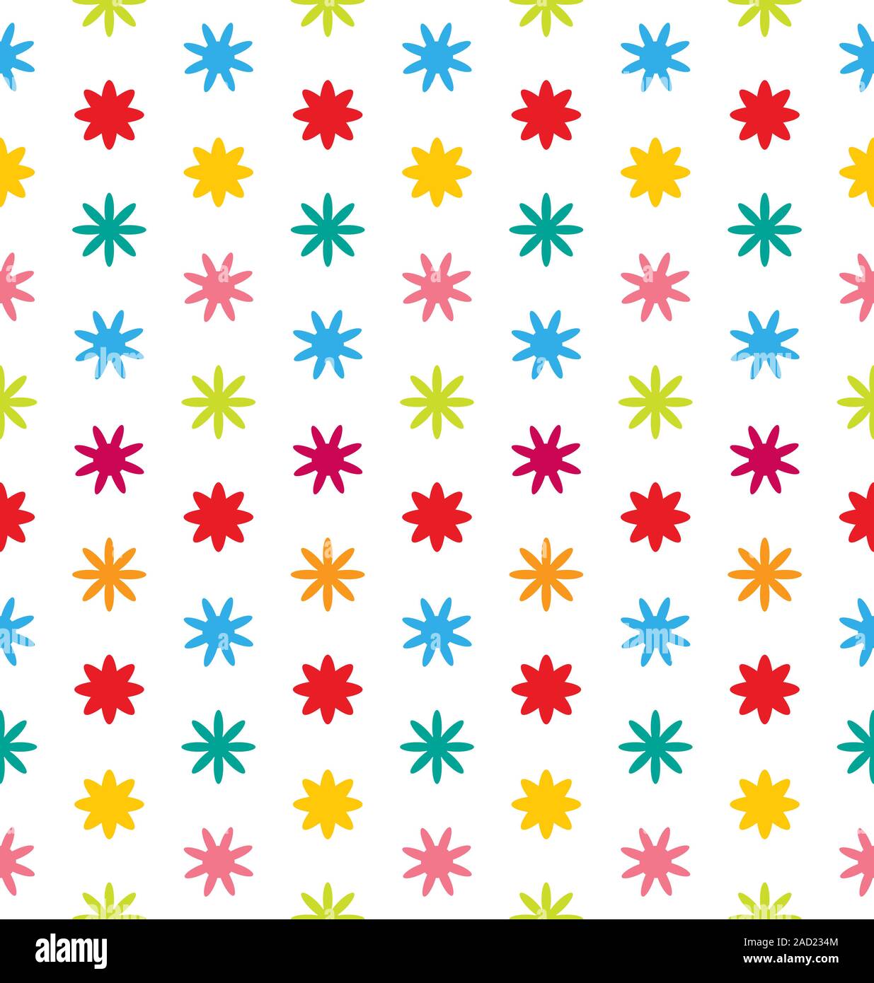 Nahtlose floralen Textur mit bunten Blumen Stockfoto