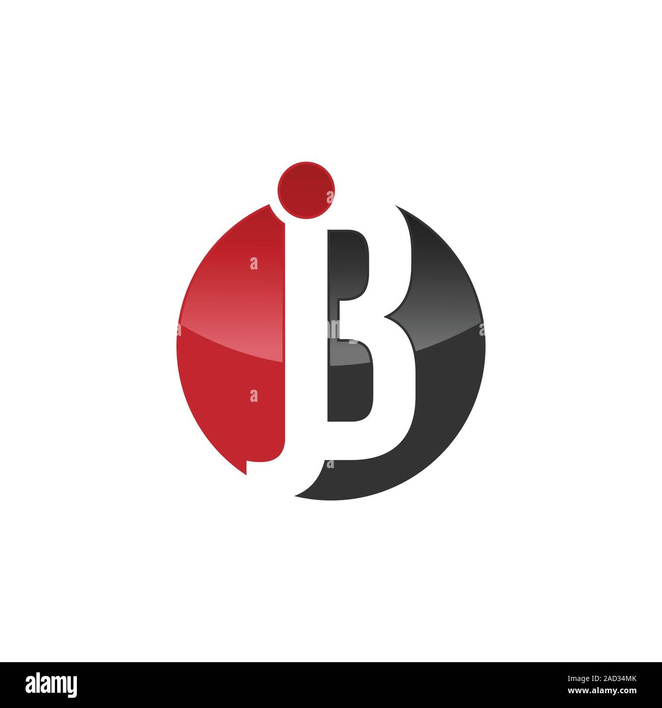 J&B erste Logo. Erste JB logo Vorlage vektor design. Minimalistische JB schreiben logo Vector Illustration Stock Vektor