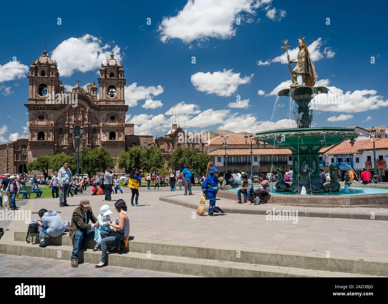 In und um Cuzco/Cusco in Peru Stockfoto