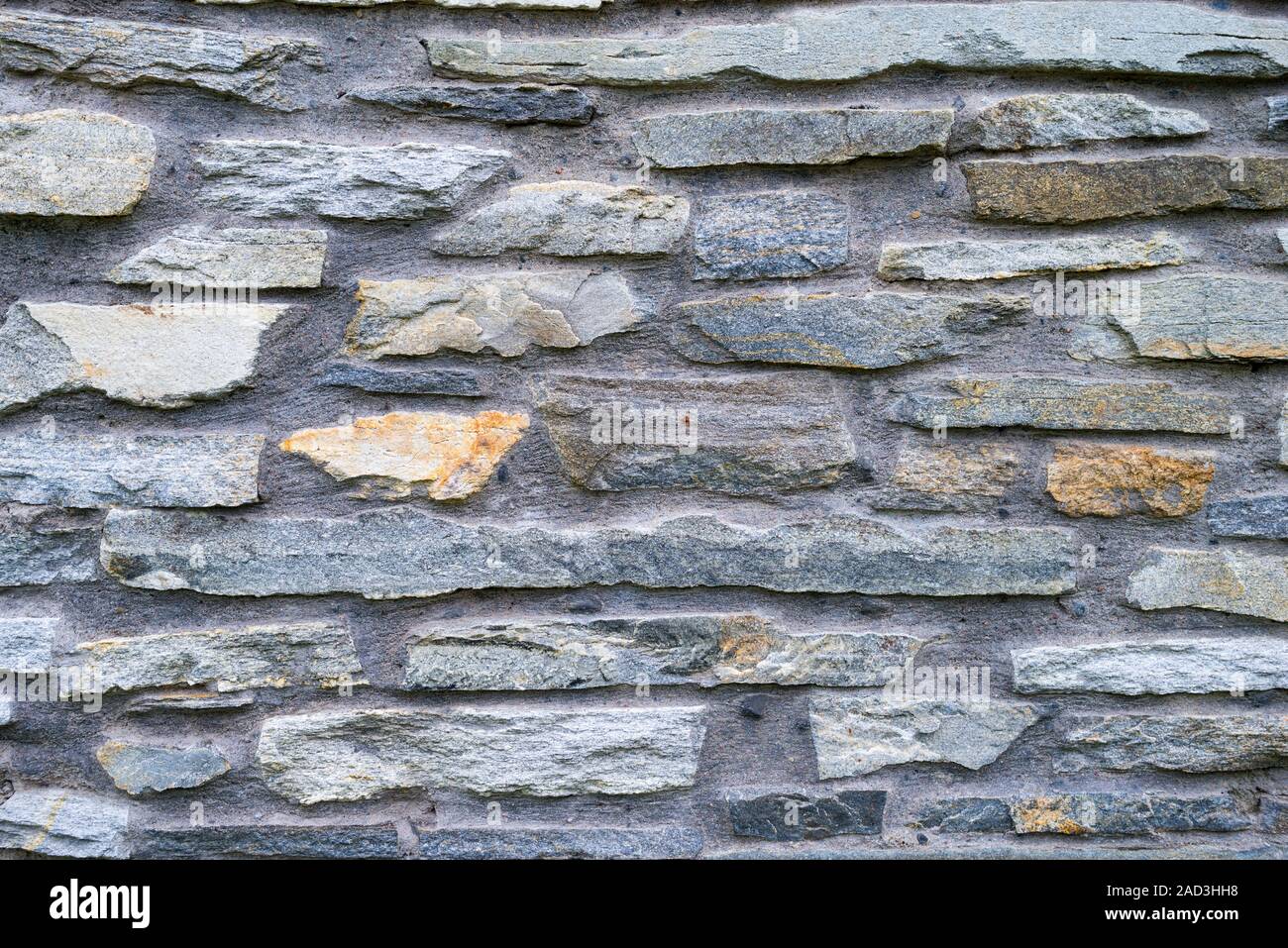 Muster der dekorative Steinwand Schiefer Oberfläche Stockfoto
