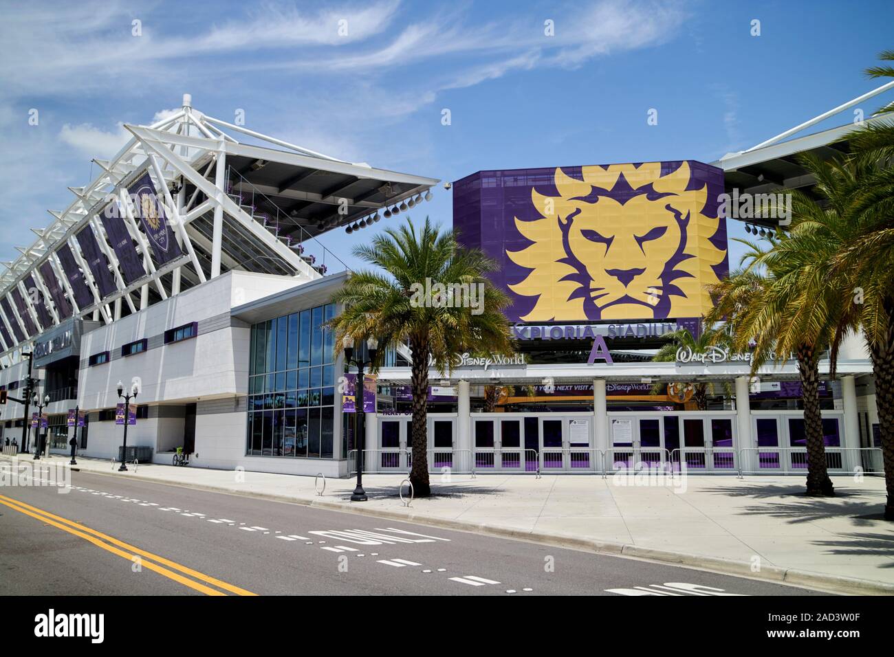 Orlando City Stadium Fußballplatz Stadt Orlando Florida USA Stockfoto