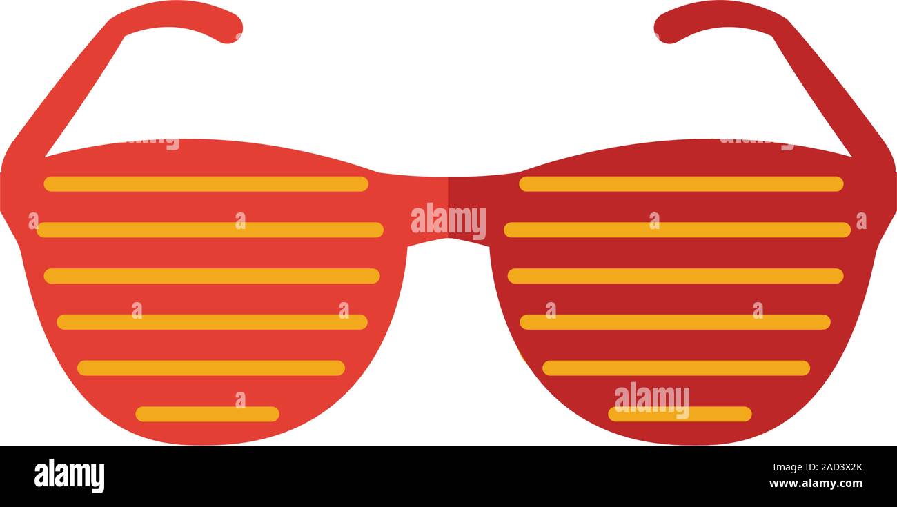 Party Brille. Einfaches Element aus Partei Symbol Symbole Sammlung. Kreative Party Brille ui, ux, Anwendungen, Software und Infografiken Stock Vektor