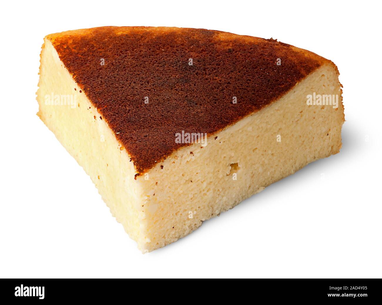 Appetitliche Stückchen Käse Auflauf Stockfoto