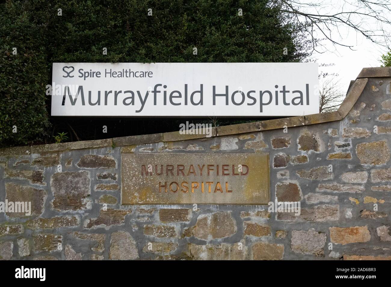 Spire Healthcare Murrayfield Hospital, Corstorphine Road, Edinburgh, Schottland, Großbritannien Stockfoto