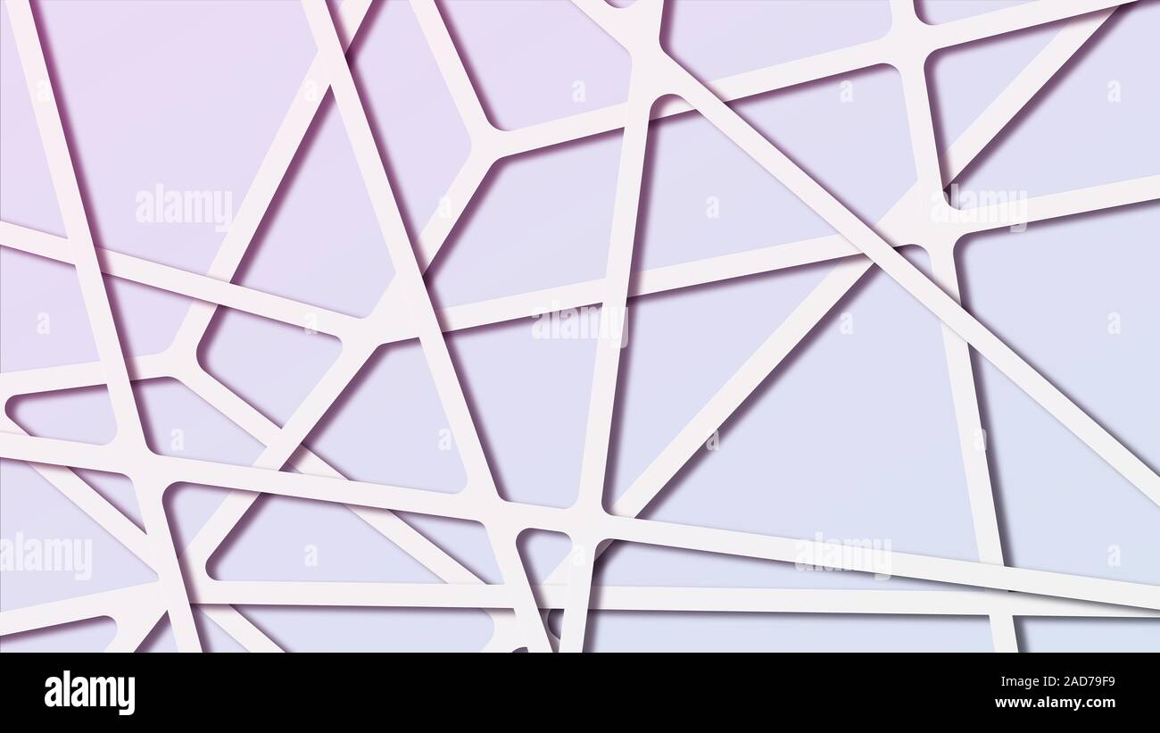 Bunte gradient abstrakte Molekulare polygonalen Hintergrund mit den Verbindungslinien. Wissenschaftliche illustration Gentechnik Konzept. DNA, Molekül oder Atom. Wissenschaften oder medizinischen Hintergrund. Stockfoto