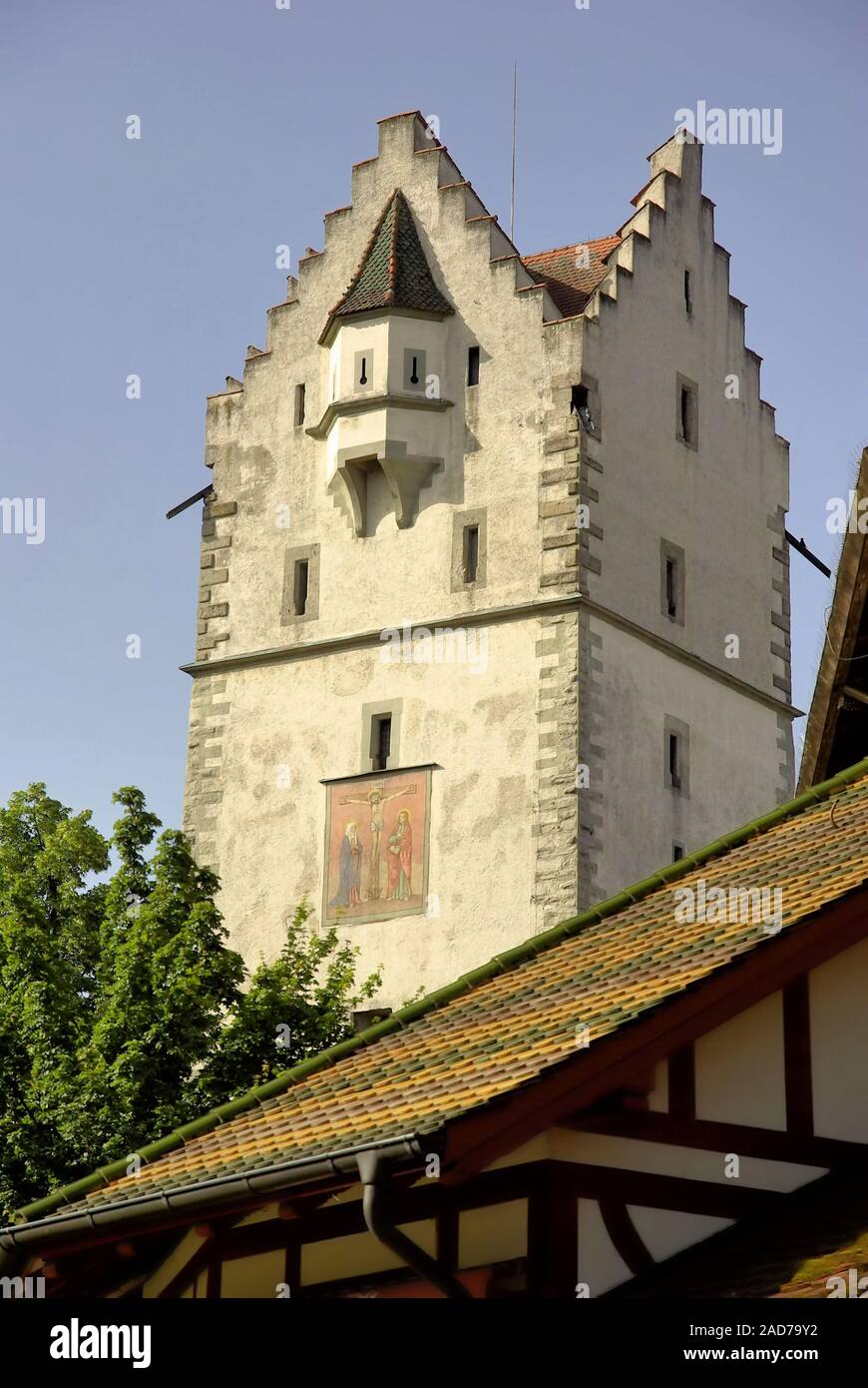 Ravensburg Obertor Stockfoto