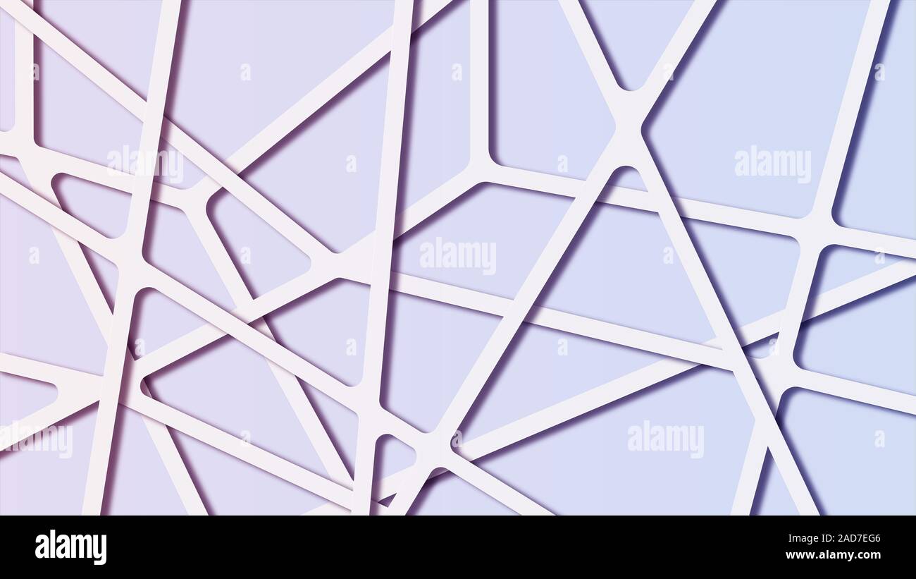 Bunte gradient abstrakte Molekulare polygonalen Hintergrund mit den Verbindungslinien. Wissenschaftliche illustration Gentechnik Konzept. DNA, Molekül oder Atom. Wissenschaften oder medizinischen Hintergrund. Stockfoto