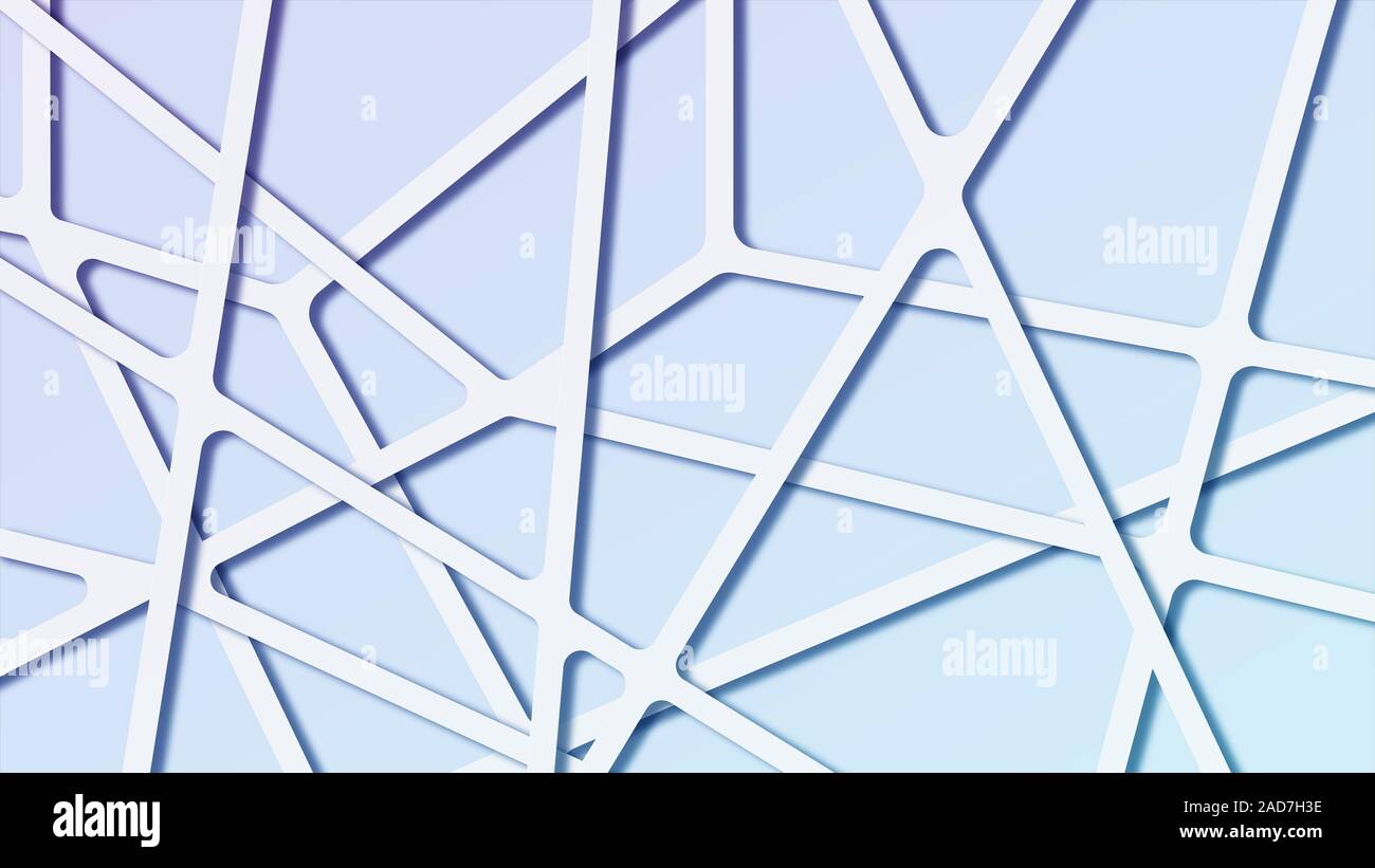 Bunte gradient abstrakte Molekulare polygonalen Hintergrund mit den Verbindungslinien. Wissenschaftliche illustration Gentechnik Konzept. DNA, Molekül oder Atom. Wissenschaften oder medizinischen Hintergrund. Stockfoto