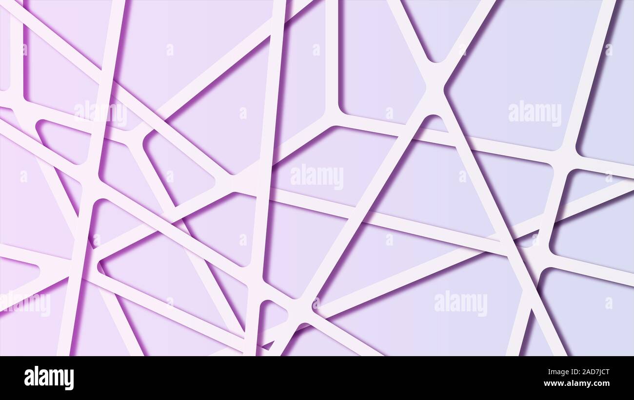 Bunte gradient abstrakte Molekulare polygonalen Hintergrund mit den Verbindungslinien. Wissenschaftliche illustration Gentechnik Konzept. DNA, Molekül oder Atom. Wissenschaften oder medizinischen Hintergrund. Stockfoto