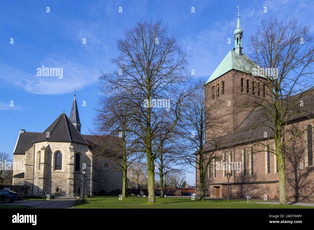 Stiftskirche St. Felicitas und Pfarrkirche St. Georg, Vreden Stockfoto