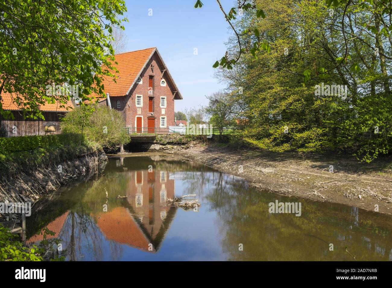 Trübsinn Mühle Stockfoto