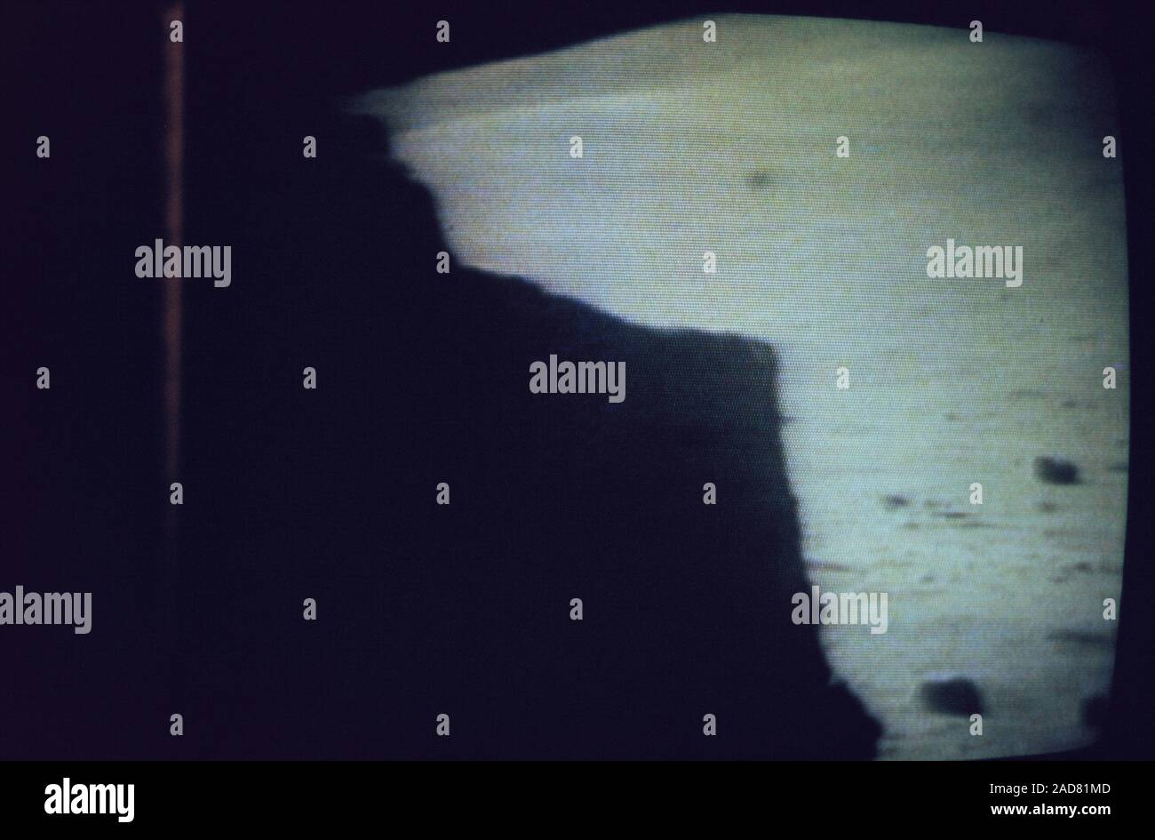 Apollo 12 - RockShadowTeleclip 1. Stockfoto