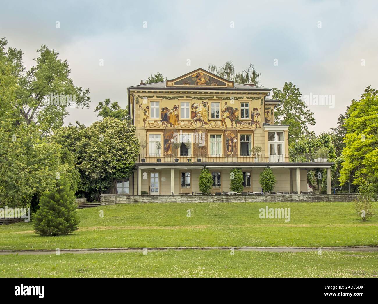 Villa Prym Konstanz Stockfoto