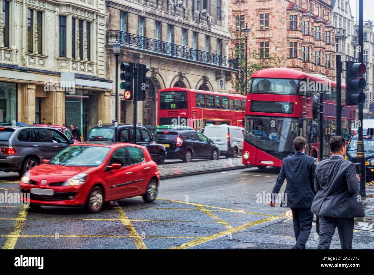 London, Rush Hour Stockfoto