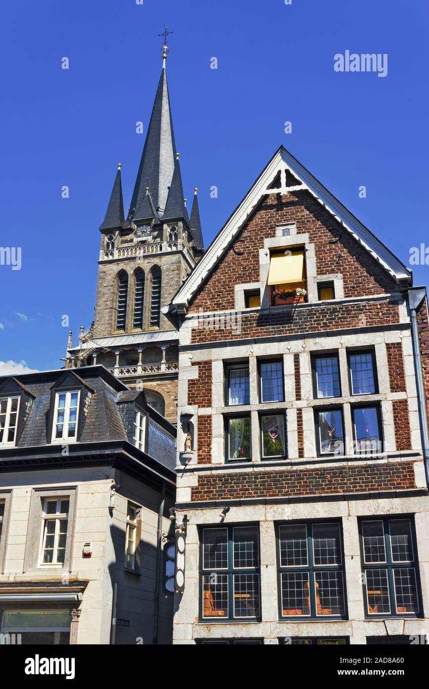 Aachen Altstadt Stockfoto