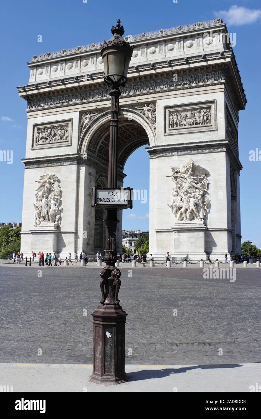 Place Charles de Gaulle Stockfoto