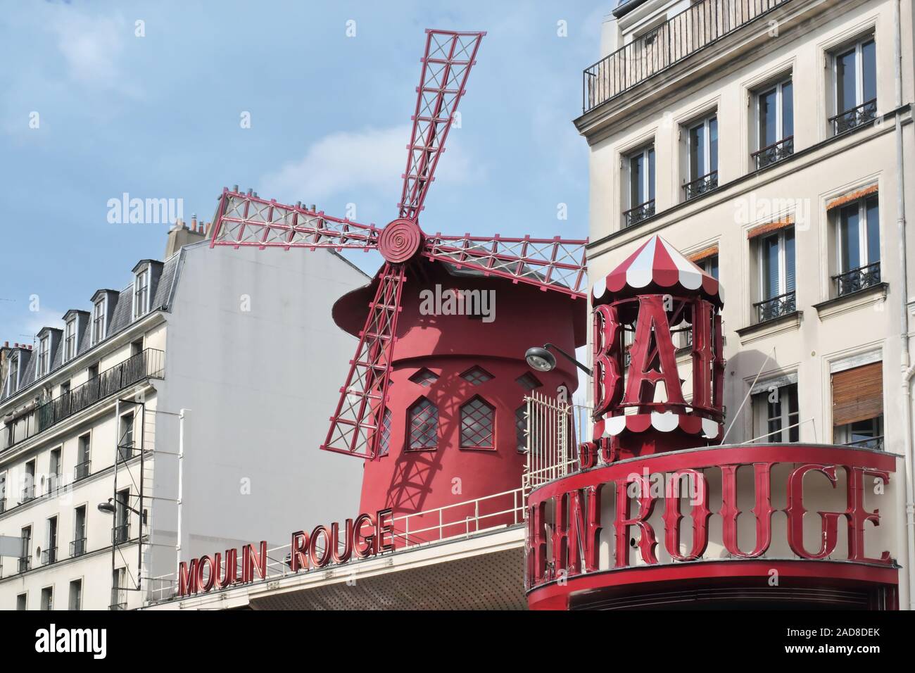Moulin Rouge Stockfoto