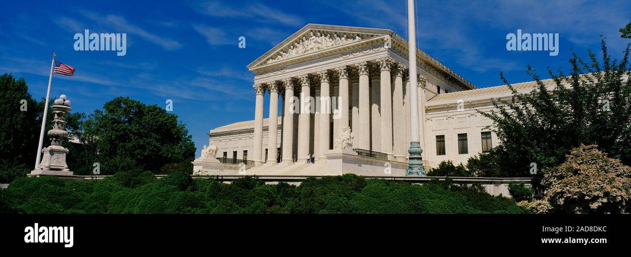 Der Oberste Gerichtshof der Vereinigten Staaten, Washington DC, USA Stockfoto