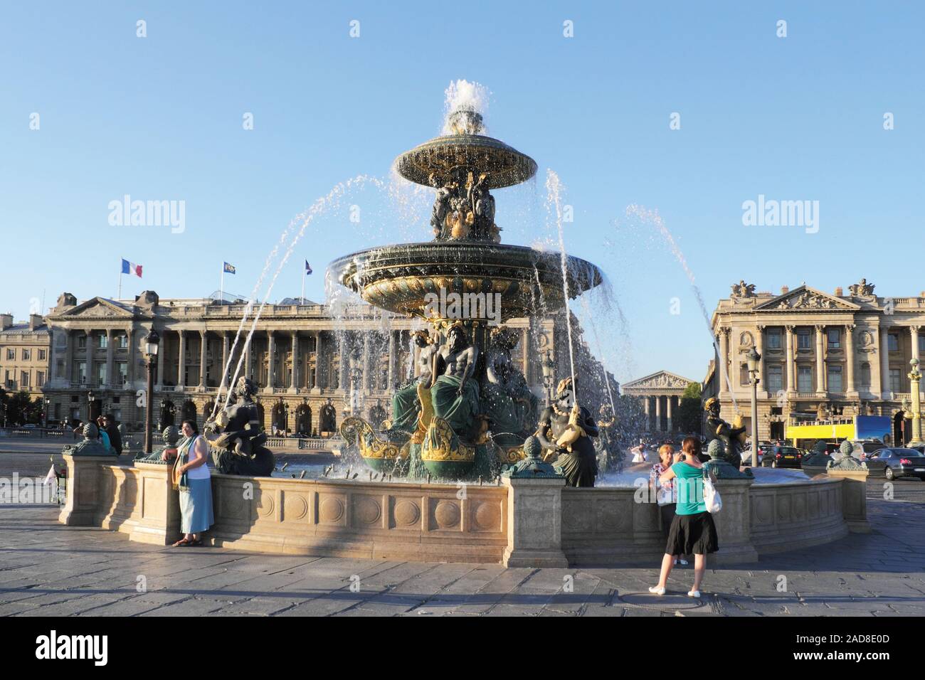 Place de la Concorde Stockfoto