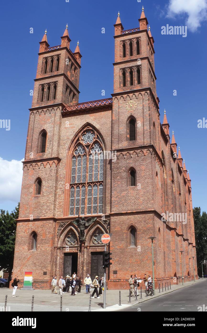 Die Friedrichswerdersche Kirche Stockfoto