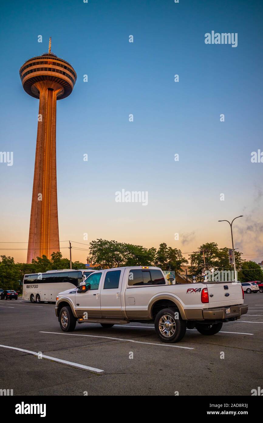 Die berühmten off-road Ford Fahrzeug in Niagara Falls, Ontario Stockfoto