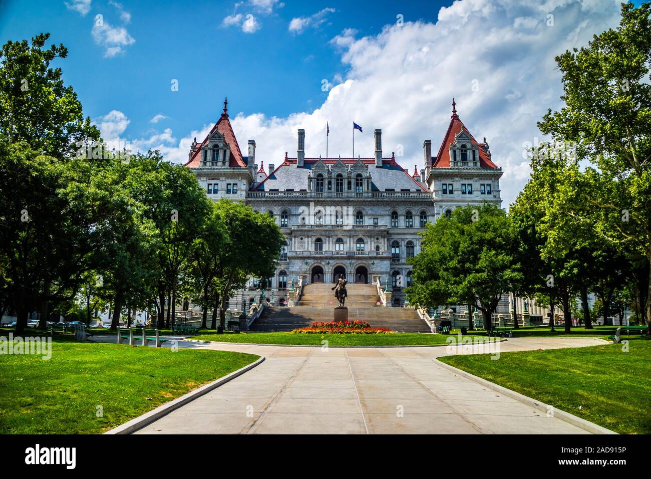 Das Zentrum der Verwaltung in Albany, New York Stockfoto