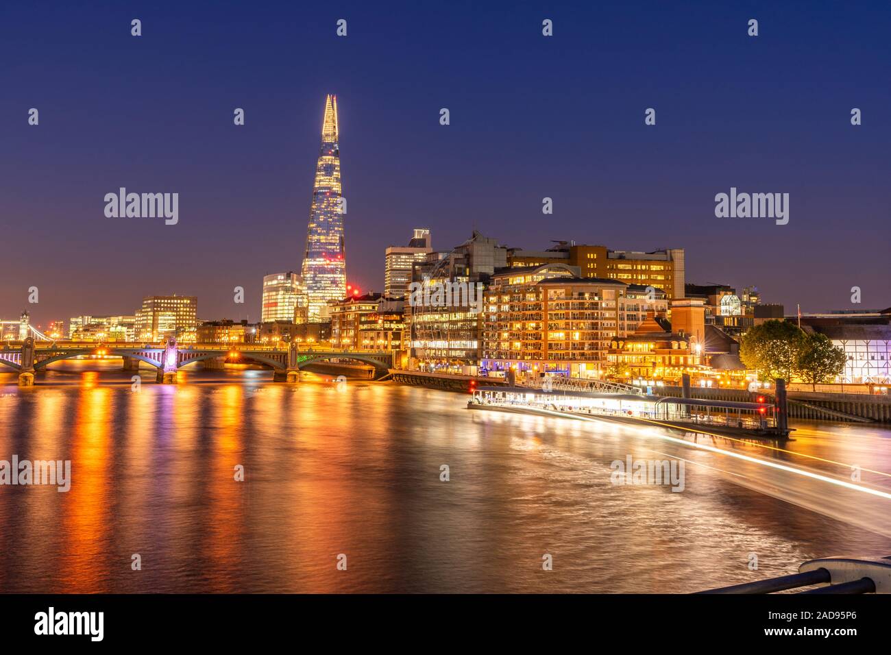 London Downtown Skyline Stockfoto