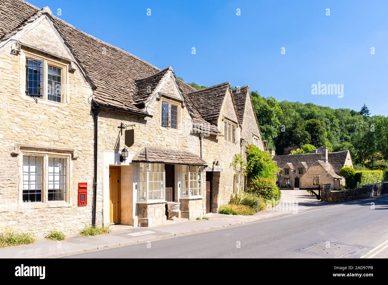 Cotswolds Dörfern England Großbritannien Stockfoto