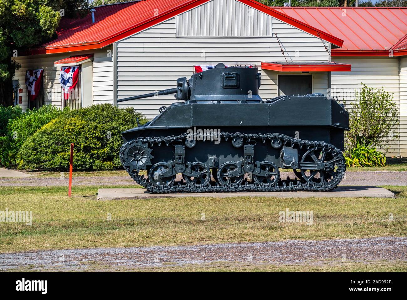 Eine unabhängige militärische Zusammenarbeit - Pädagogischer Tag Schule in Harlingen, Texas Stockfoto