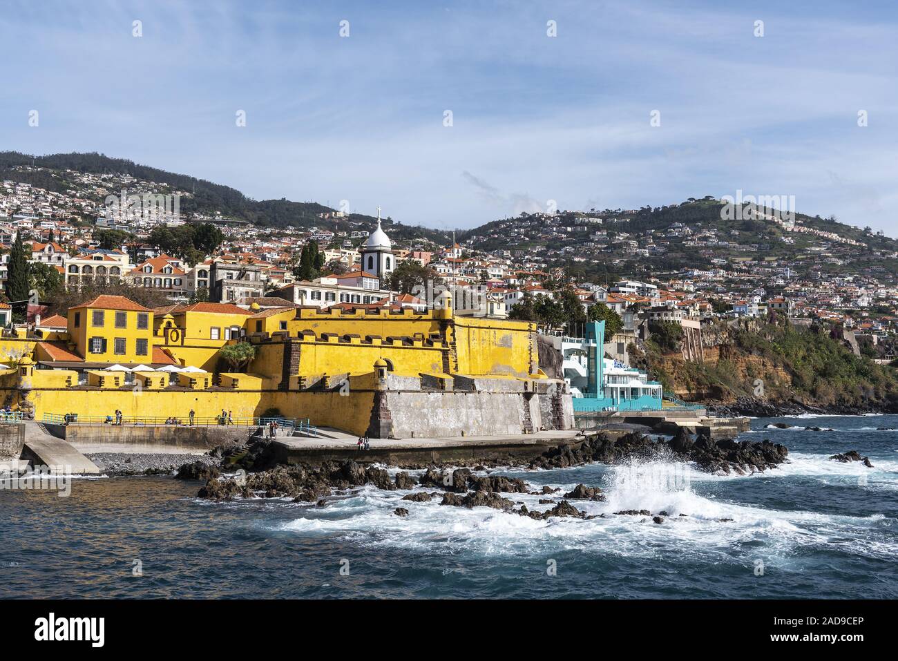 Sao Tiago, Schloss, Funchal, Madeira, Portugal, Europa Stockfoto