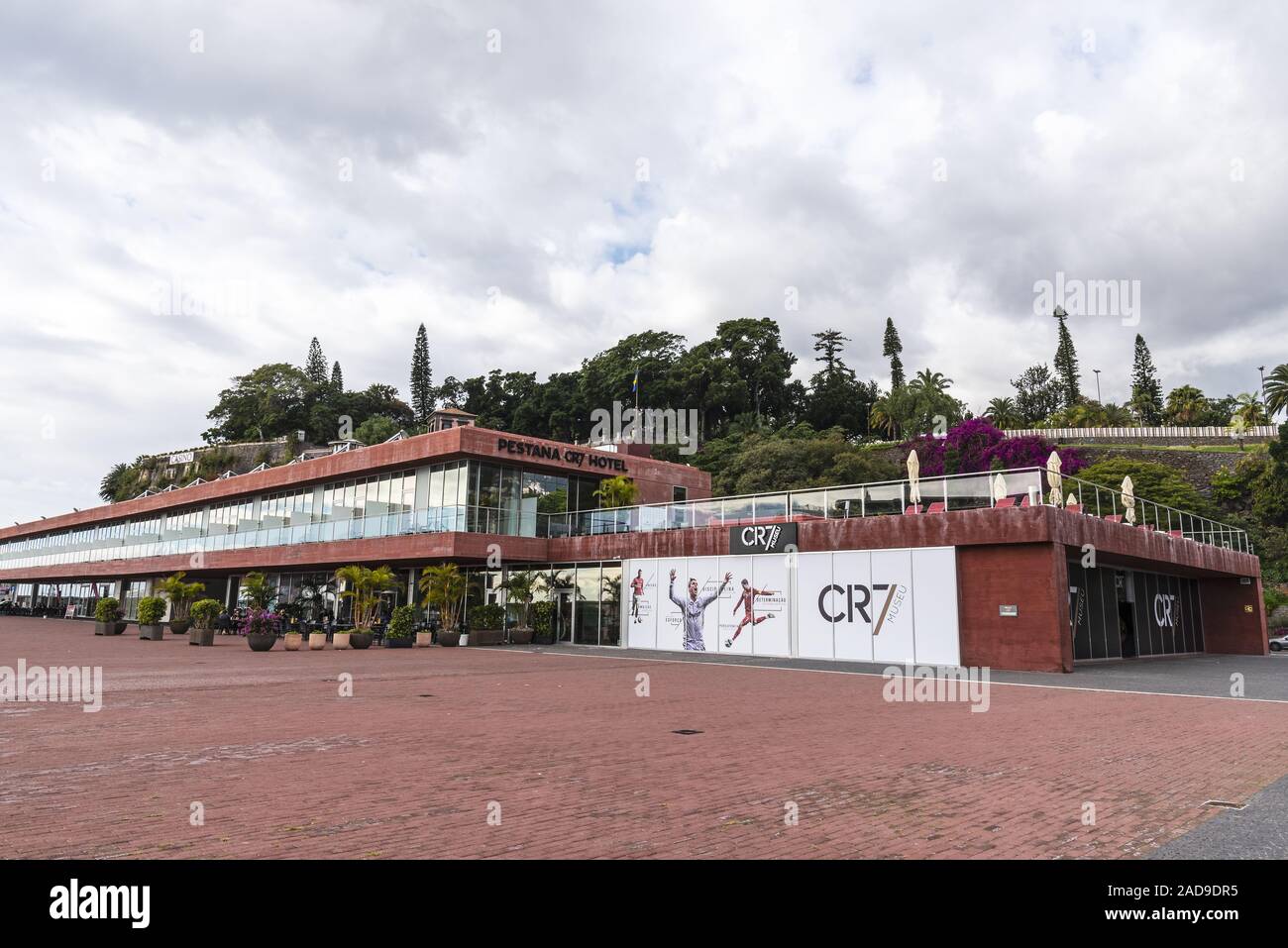 Christiano Ronaldo Museum, Pestana CR7 Hotel, Funchal, Madeira, Portugal, Europa Stockfoto