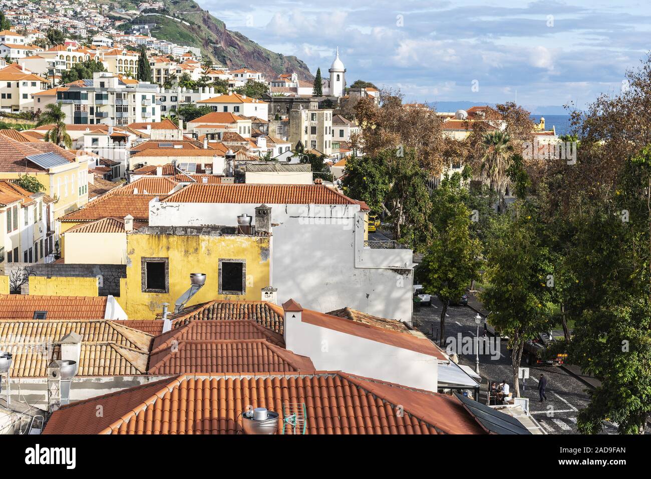 Alte Stadt, Stadtblick, Funchal, Madeira, Portugal, Europa Stockfoto