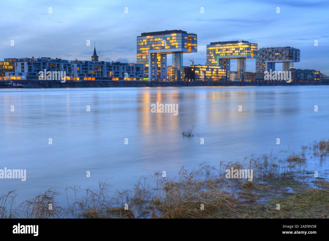 Köln auf einen Blick Stockfoto