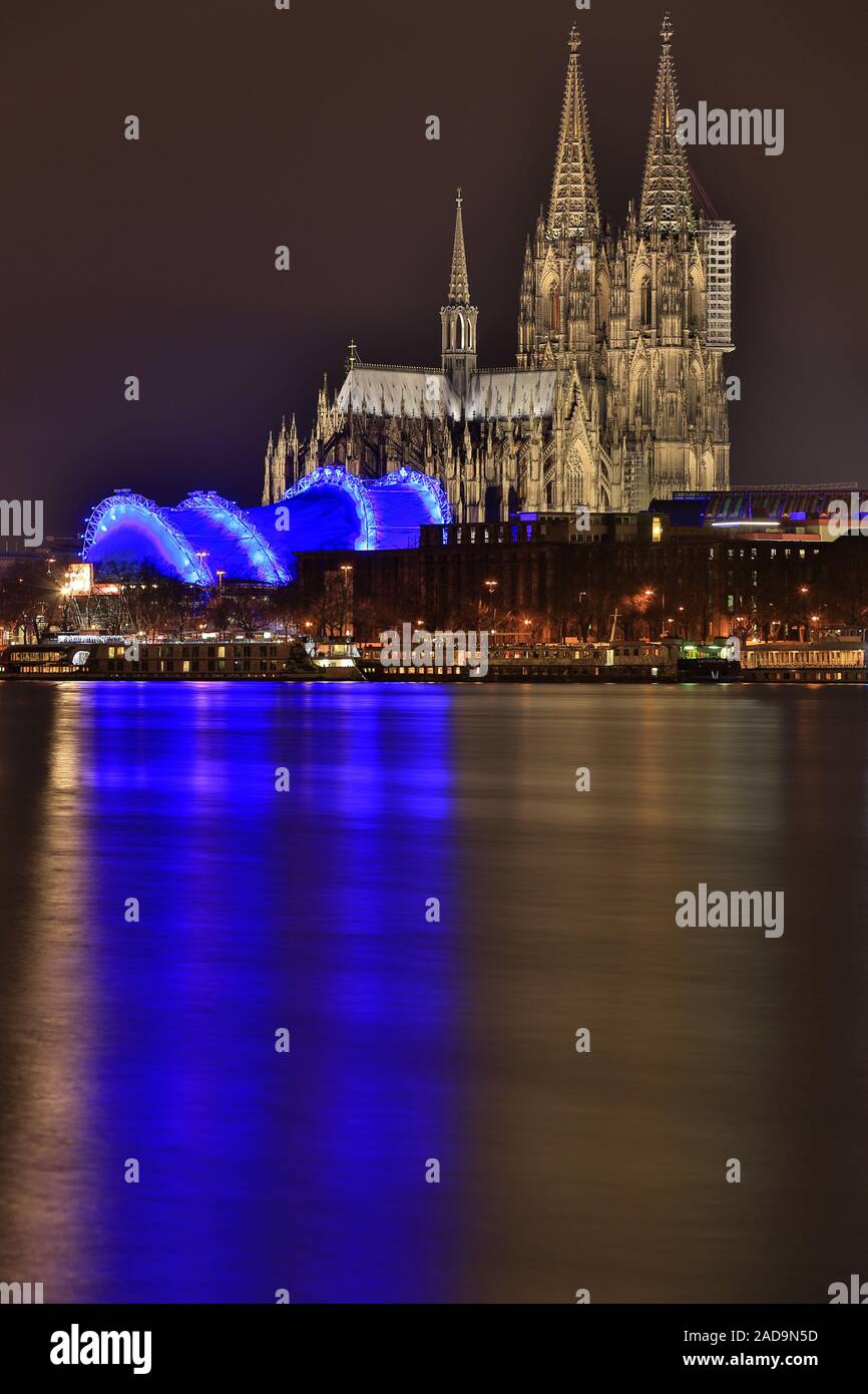 Unseco Weltkulturerbe Kölner Dom Stockfoto