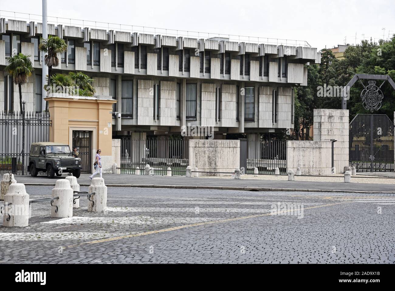 Gran Bretagna, Britische Botschaft, Rom, Italien, Europa Stockfoto