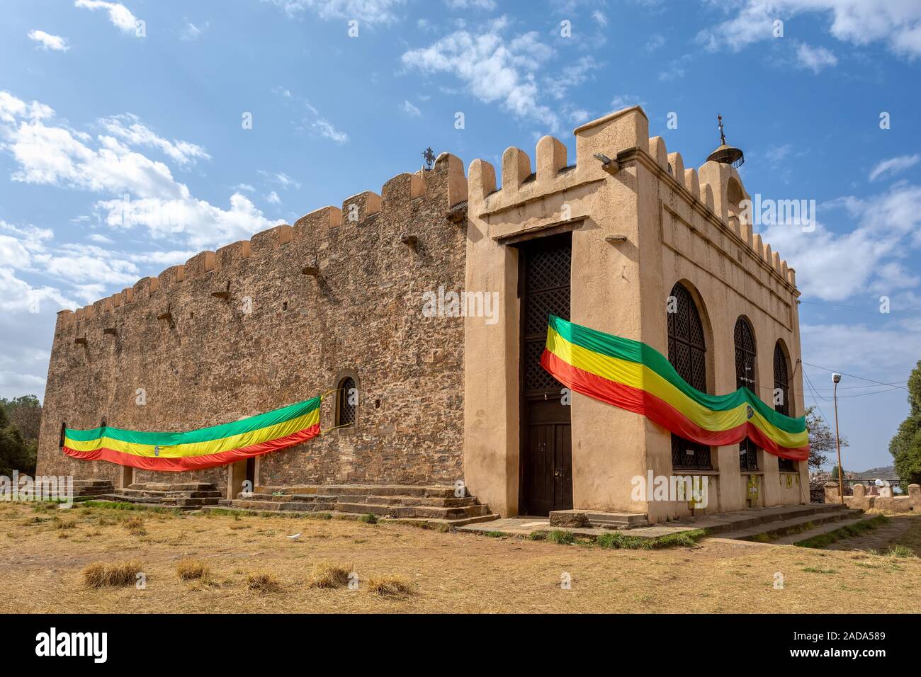 Alte Kirche Unserer Lieben Frau vom Zion, Axum, Äthiopien Stockfoto