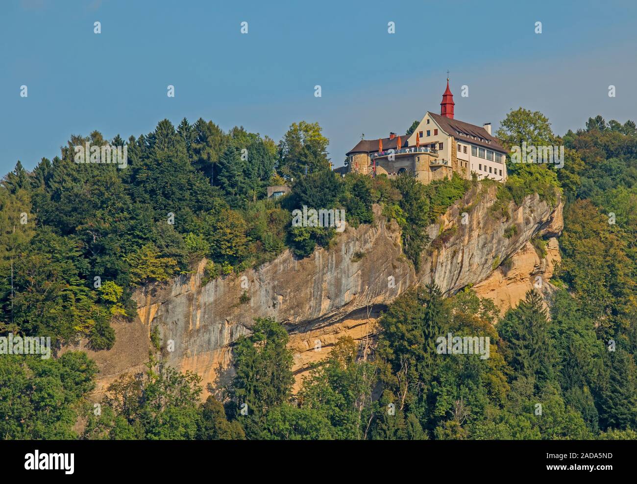 Schloss Restaurant tv Bregenz, Österreich Stockfoto